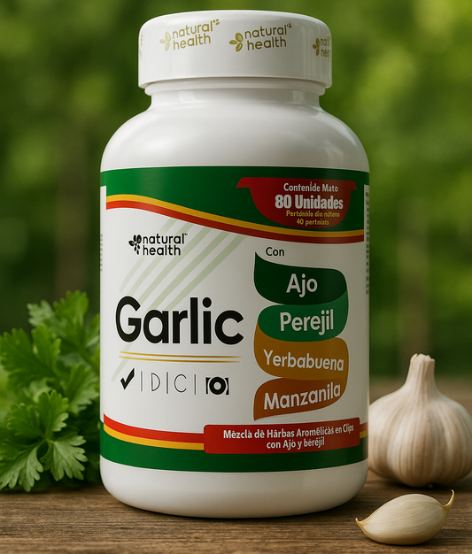 GARLIC X 100 UND AJO PEREJIL Natural Health